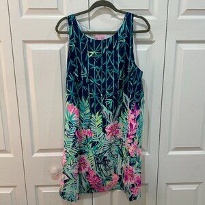 Lilly Pulitzer Jackie Shift Dress Slathouse Soirée Engineer